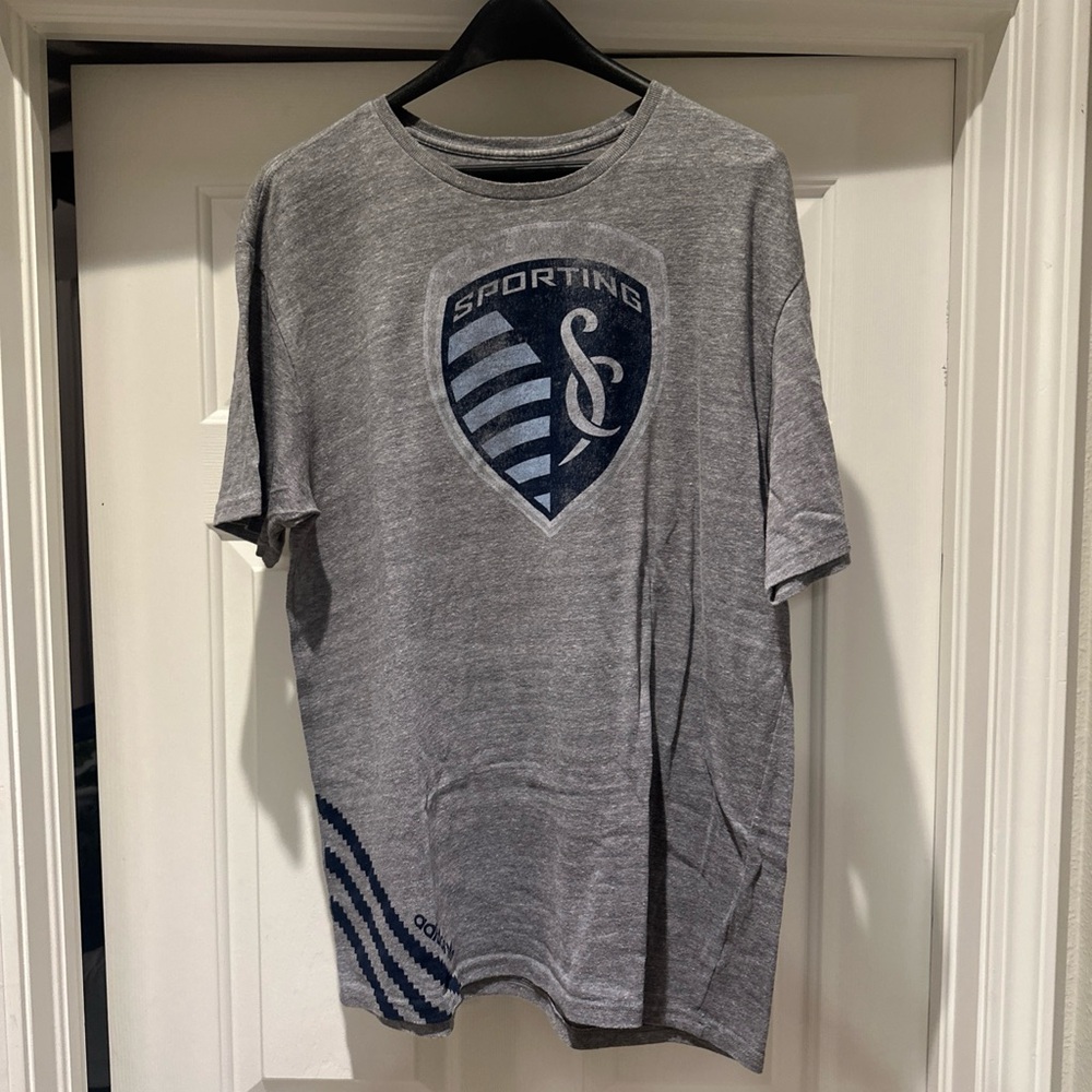 Adidas sporting KC shirt